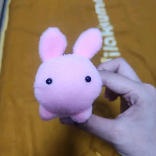토끼 인형 키링
