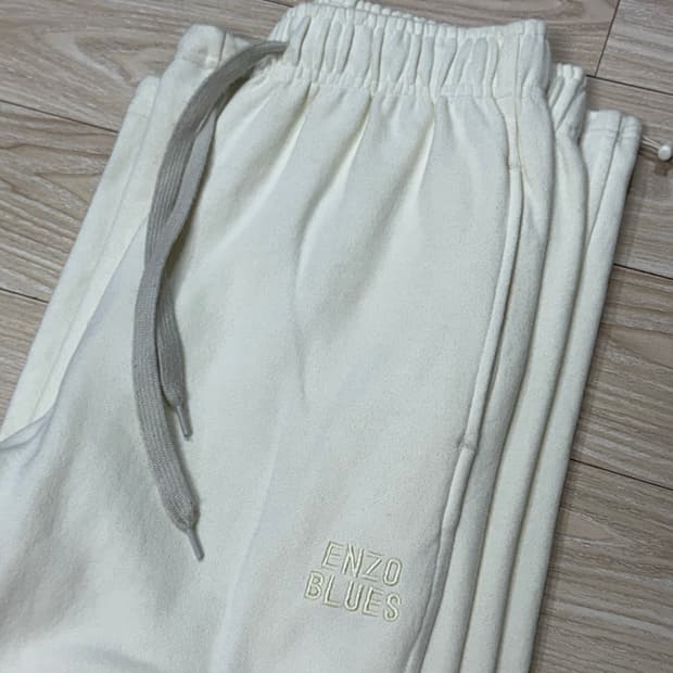 엔조블루스 투웨이 져지 팬츠 (아이보리)