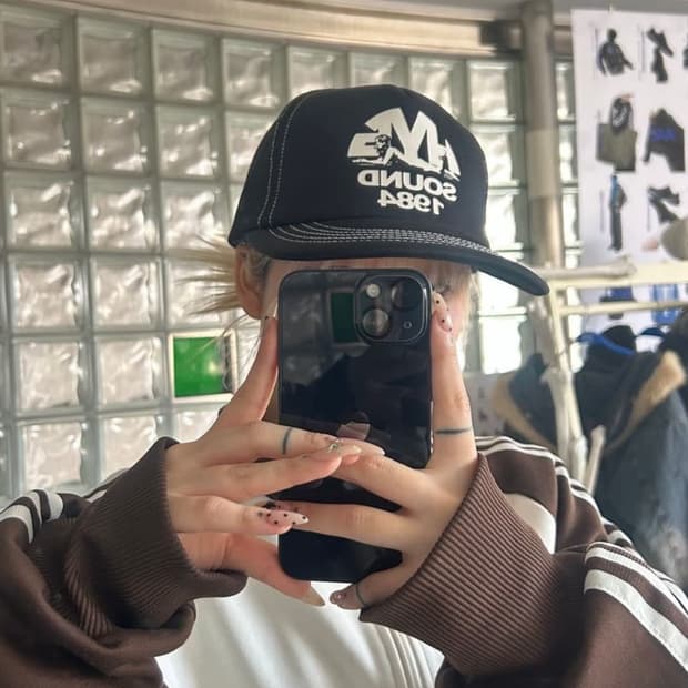 마지막재고💙💙HYSTERIC GLAMOUR 1984 MESH CAP