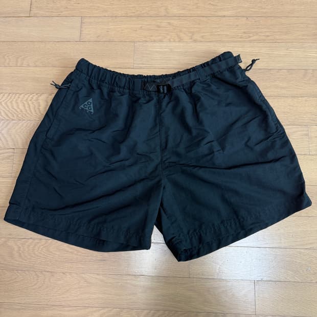 [L] 나이키 acg 우븐 트레일 쇼츠 반바지 블랙(cu8891-010)