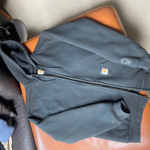 칼하트 써멀 후드집업 블랙s