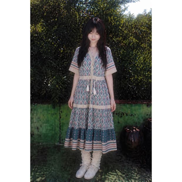 빈티지 대표 패턴 원피스🍓