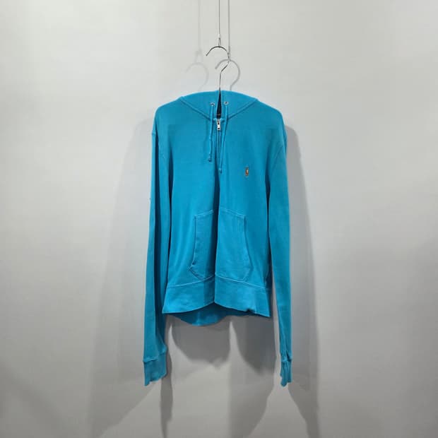 폴로랄프로렌 걸즈 피케 후드집업 S