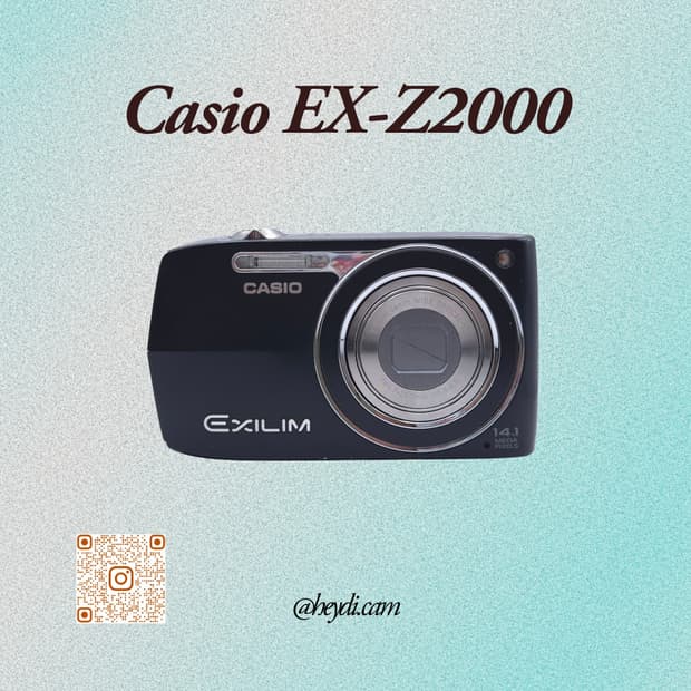 외관 A급> (로제, 모카, 아일릿) 카시오 엑슬림 z2000 블랙