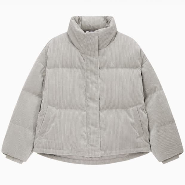 캘빈클라인 코듀로이 패딩 (xs)