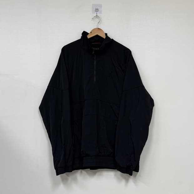 조던 블랙 하프집업XL