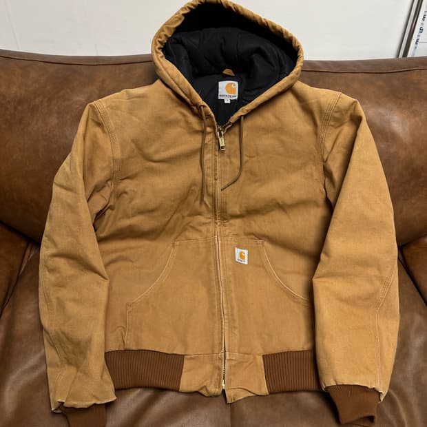 [S] Carhartt 칼하트 빈티지 덕액티브 워크자켓 J140