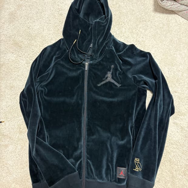 나이키 조던 X OVO 벨루어 셋업 S