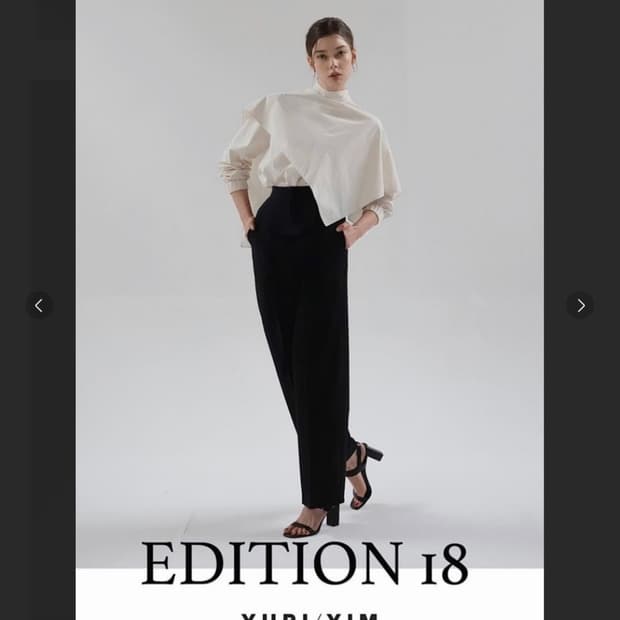 yuri yim 유리임 스카프 블라우스