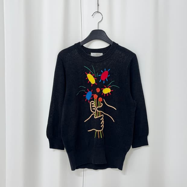 June Bride embroidery knit 
