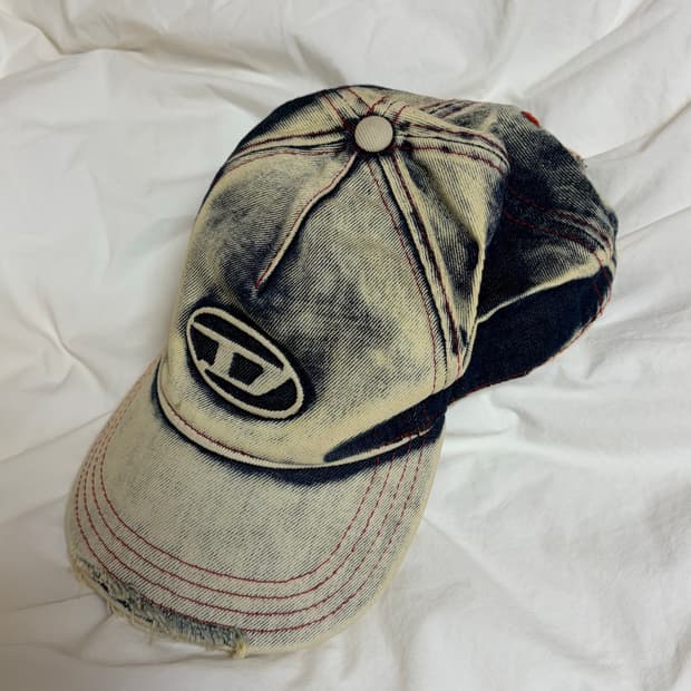 디젤 C-세이몬 트리티드 데님 베이스볼 캡 02