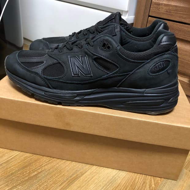 (280) 뉴발란스 스톤아일랜드 991 v2 블랙
