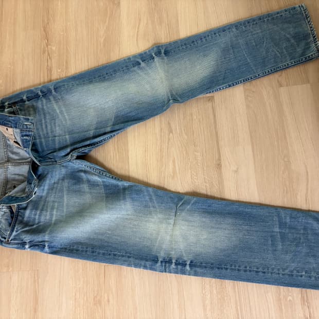 올세인츠 데님팬츠 34인치