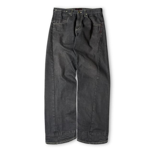 (32) 리바이스 엔지니어드 그레이 데님 팬츠