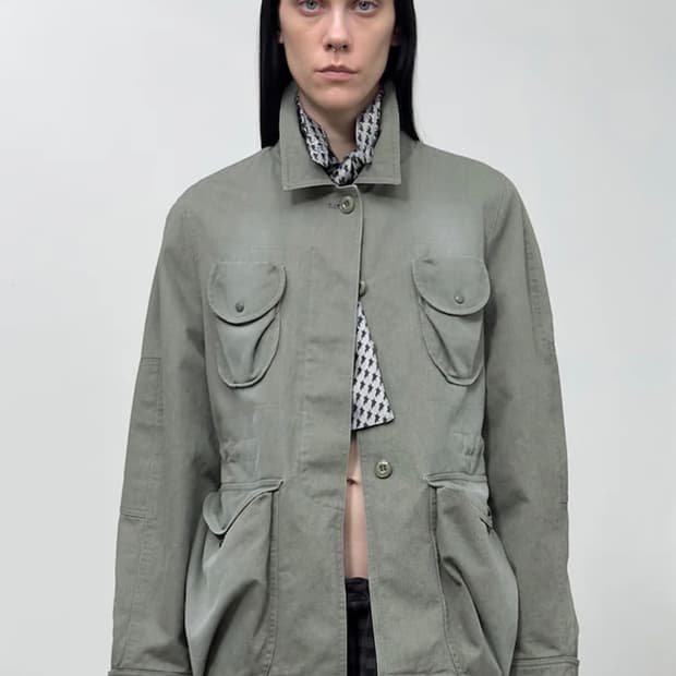 OPEN YY Multi Pocket Safari Jacket