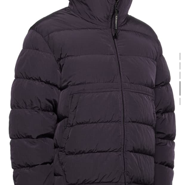 CP컴퍼니 24fw 패딩 애코 크롬R 고글 다운 자켓