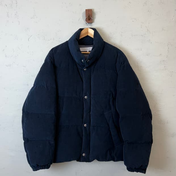 라이풀 미니멀가먼츠 덕다운 네이비 코듀로이패딩