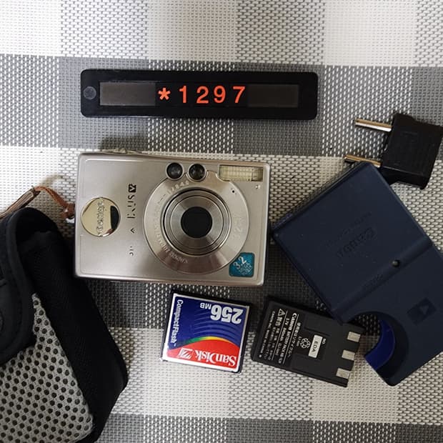 캐논 익서스 V3 디지털카메라 파우치포함