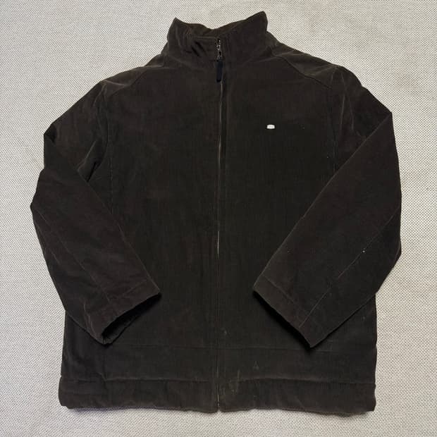 라코스테 코듀로이 집업 자켓