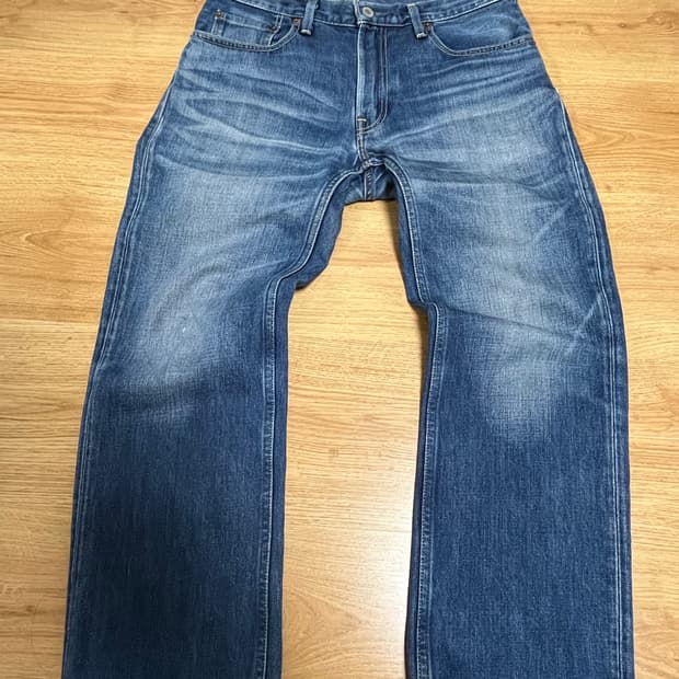 리바이스 551 셀비지 데님 