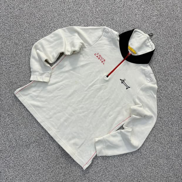 95 루이까스텔 골프 하프 집업 긴팔티 0428J