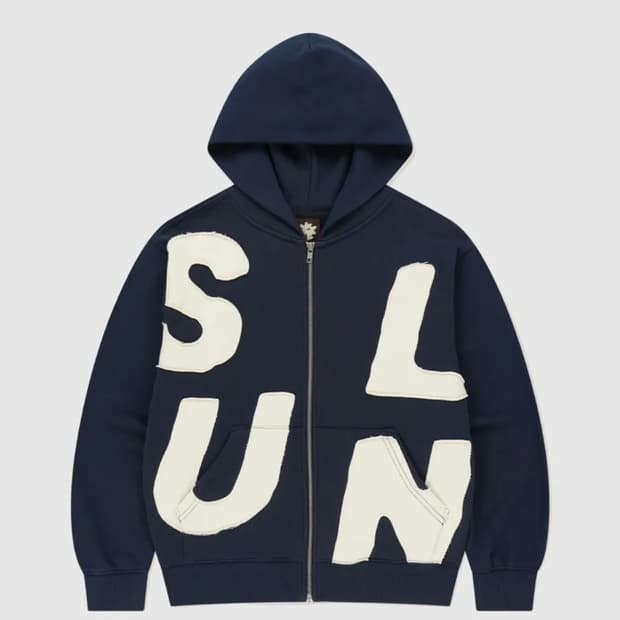 Sunlove 후드집업 네이비