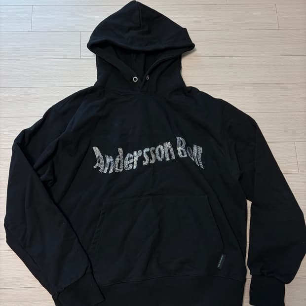 앤더슨벨 후드티 UNISEX NEW AB LOGO EMBROIDERY H