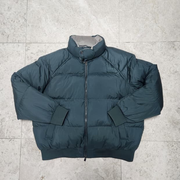 커스텀멜로우 새드스마일 푸퍼 다운 점퍼(M)