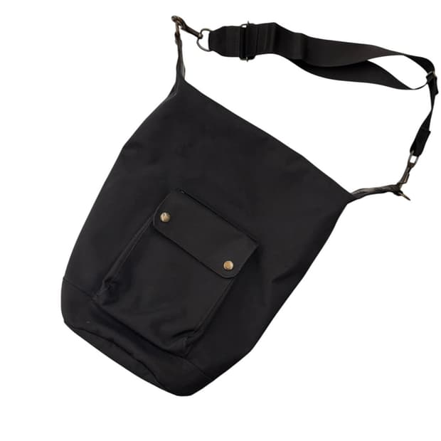 포터 x 빔즈 하드웨어 캔버스 2way 버킷백 숄더백 블랙