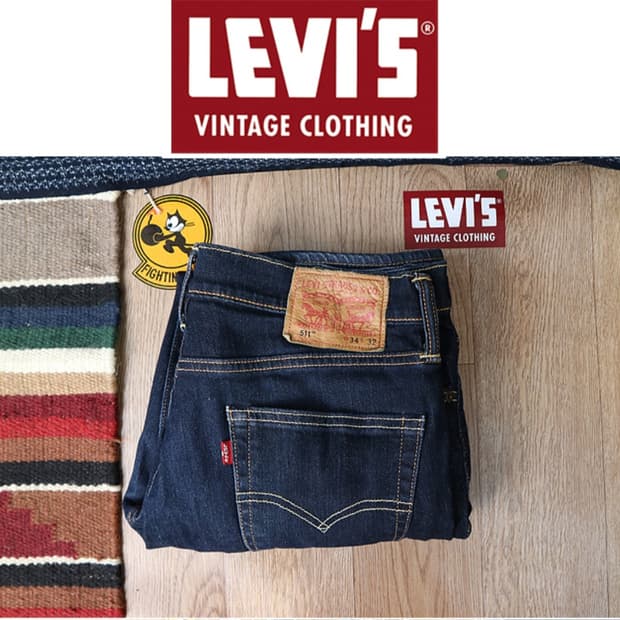 levis 리바이스 511 슬림핏 얇은 데님
32 