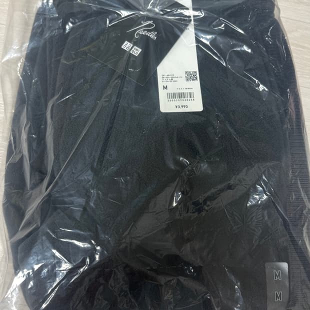 (새상품) 유니클로 니들스 플리스 팬츠 그레이 M