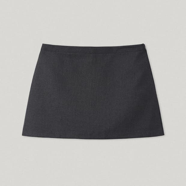 스무드무드 스커트 teapot skirt pants 차콜
