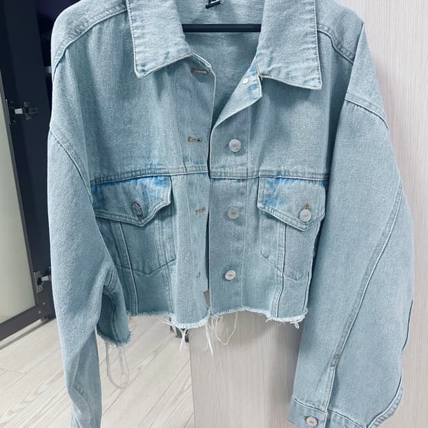 자라 데님자켓 청자켓