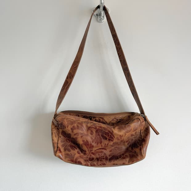 ALBALUNA 레더 숄더백(ITALY)