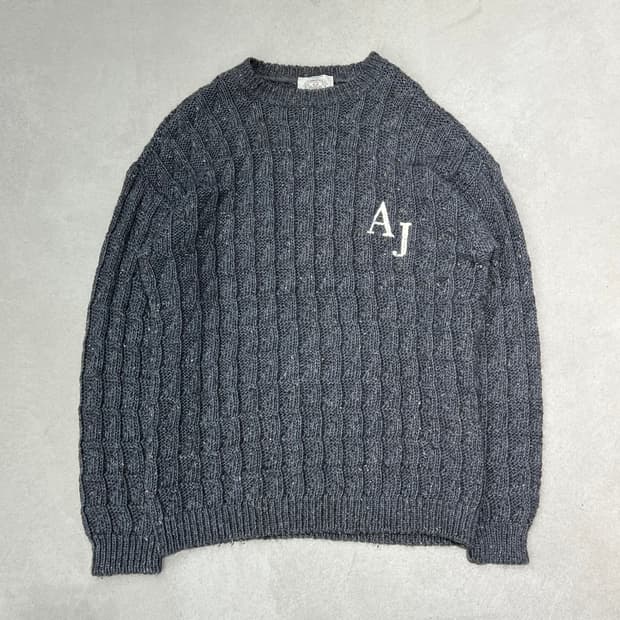 아르마니진스 로고 니트 s09278