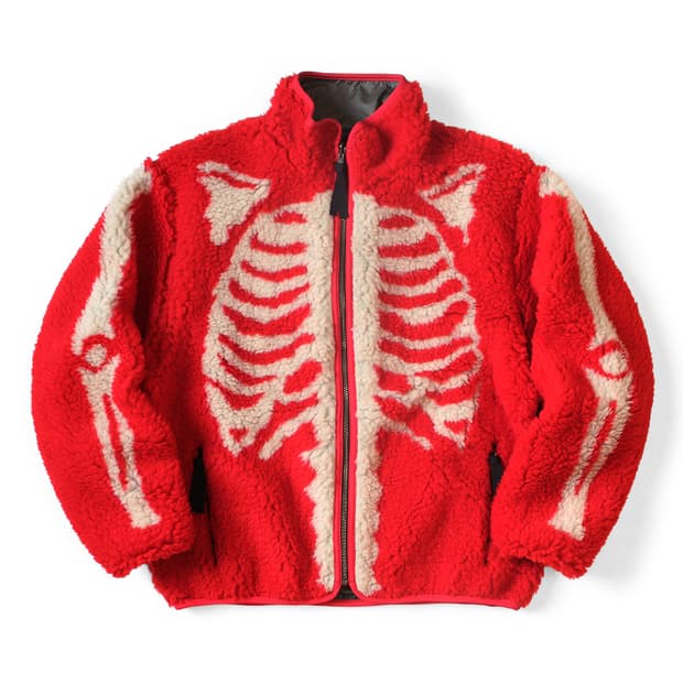 캐피탈 본 리버시블 플리스파카