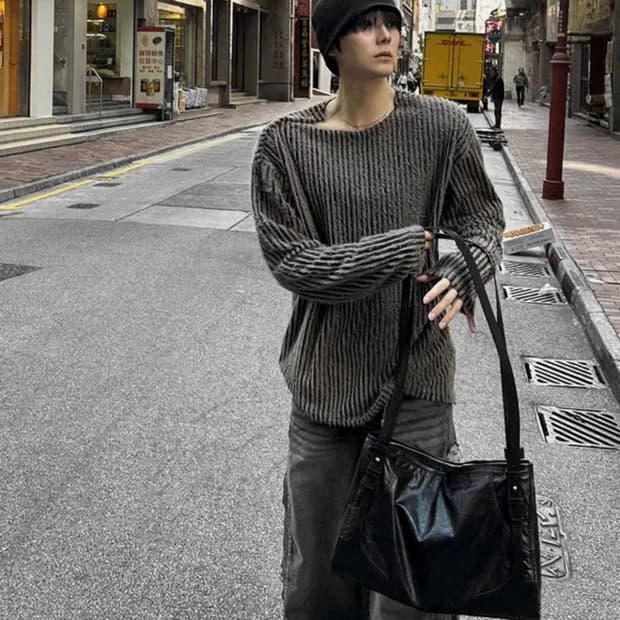 코시하루 니트 (코코아)