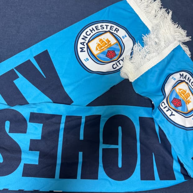 맨시티 머플러 쿠플 내한경기 판매 제품