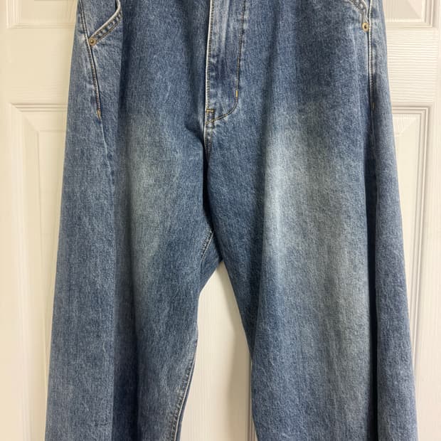 해칭룸 와이드커브진 블루 3사