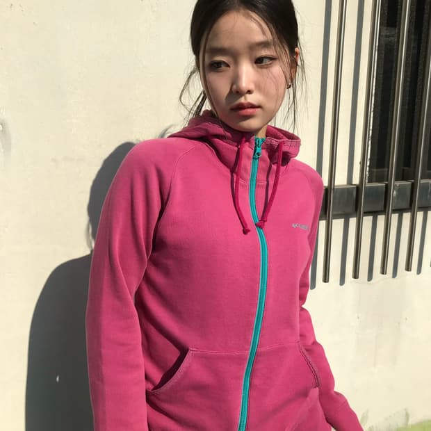 콜롬비아 티타늄 투웨이 레이스 후드집업