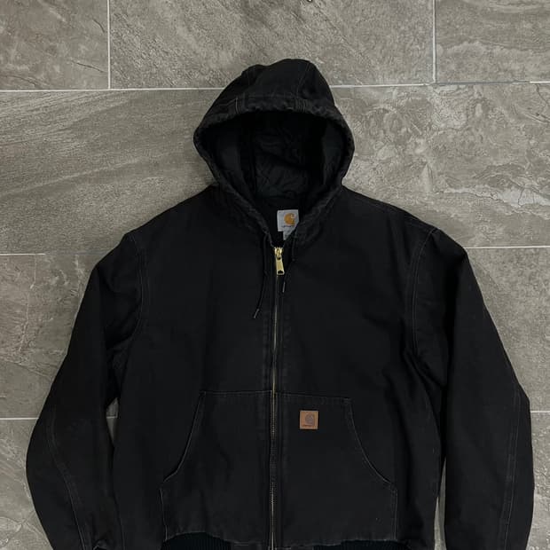 (L) 칼하트 후드 덕 액티브 자켓 J130 BLK 블랙