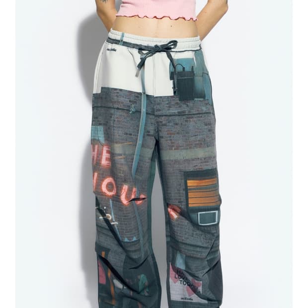 [새제품] 에즈이프캘리 CALIE CLUB PANTS GRAY
