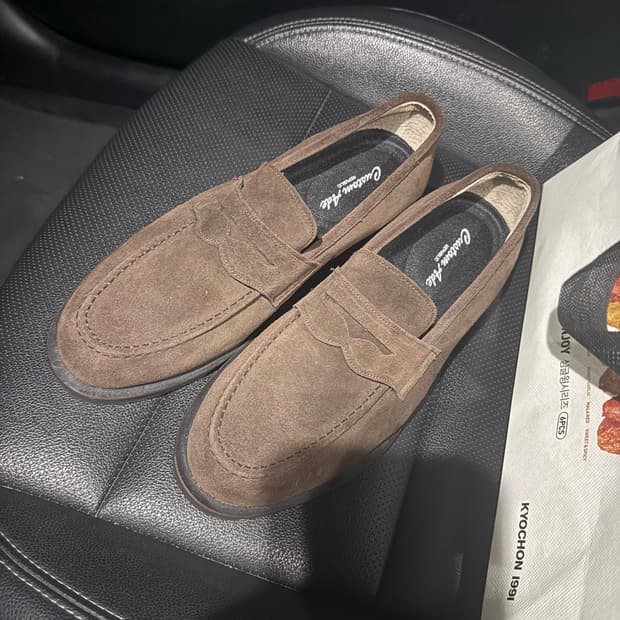 커스텀에이드 스웨이드 로퍼 259