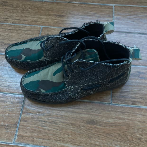 빈티지 보트슈즈 클락스