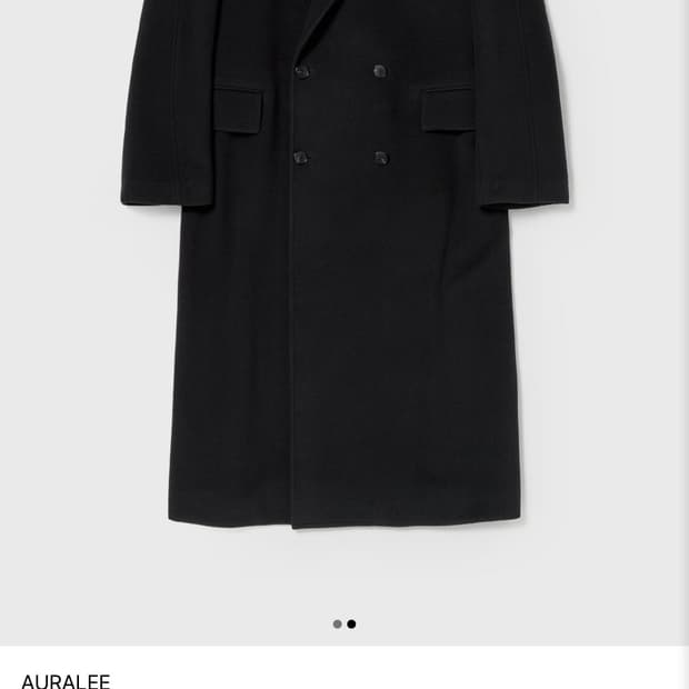 구매) 오라리 울 모저 체스터필드 코트