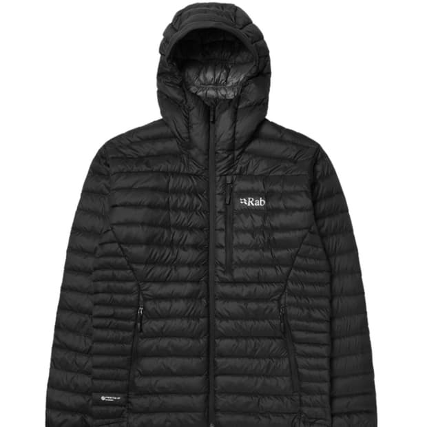Rab 랩 마이크로라이트 알파인 자켓 블랙