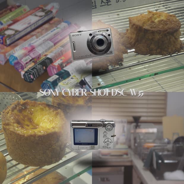 작례⭕️ 소니 사이버샷 DSC-W35