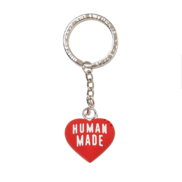 휴먼메이드 하트 키링
