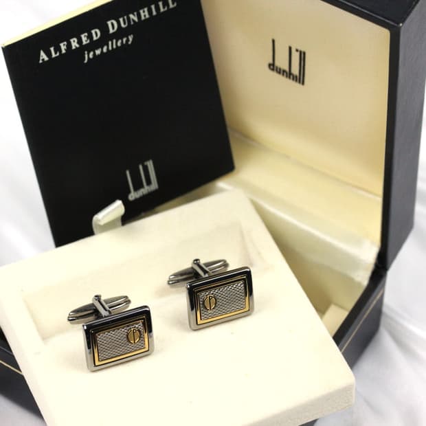 던힐 A+등급 보증서 포함 남자 명품 커프스 빈티지