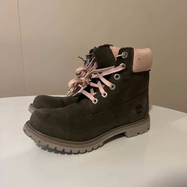 팀버랜드 6인치 프리미엄 워터프루프 올리브 누벅